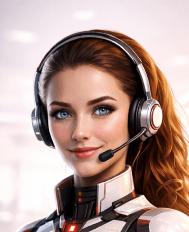AI Receptionist Character